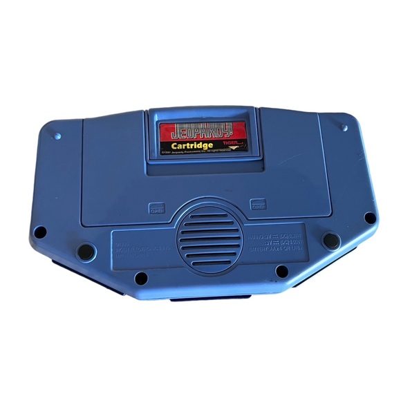 Jeopardy Tiger Electronic Handheld Game 1995 Console w/Cartridge -TESTED - Picture 2 of 2